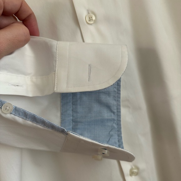 Hugo Boss White Button Down Dress Shirt - Picture 4 of 6